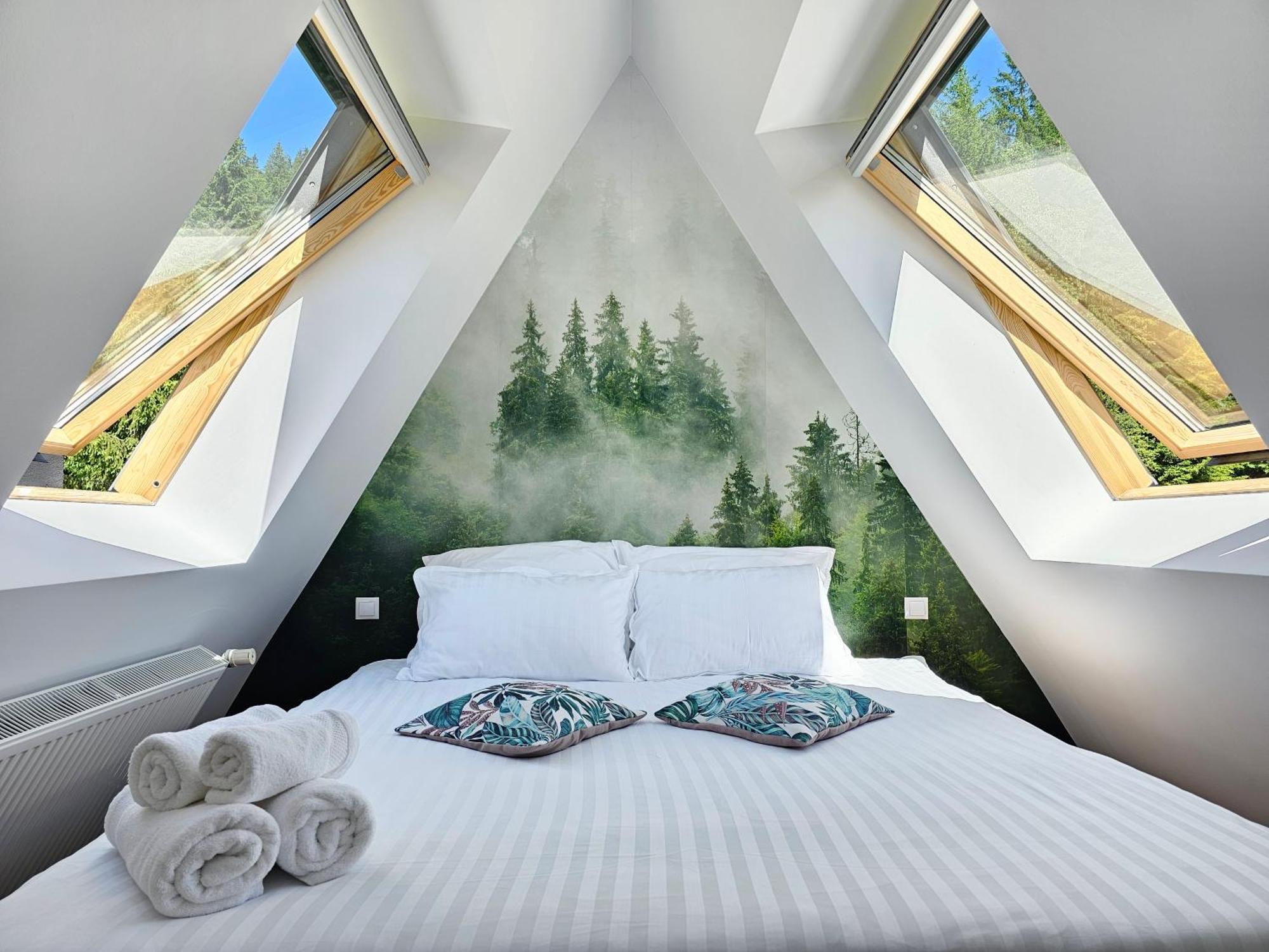 Cabana Cozy Cabin A Frame Topliţa Buitenkant foto