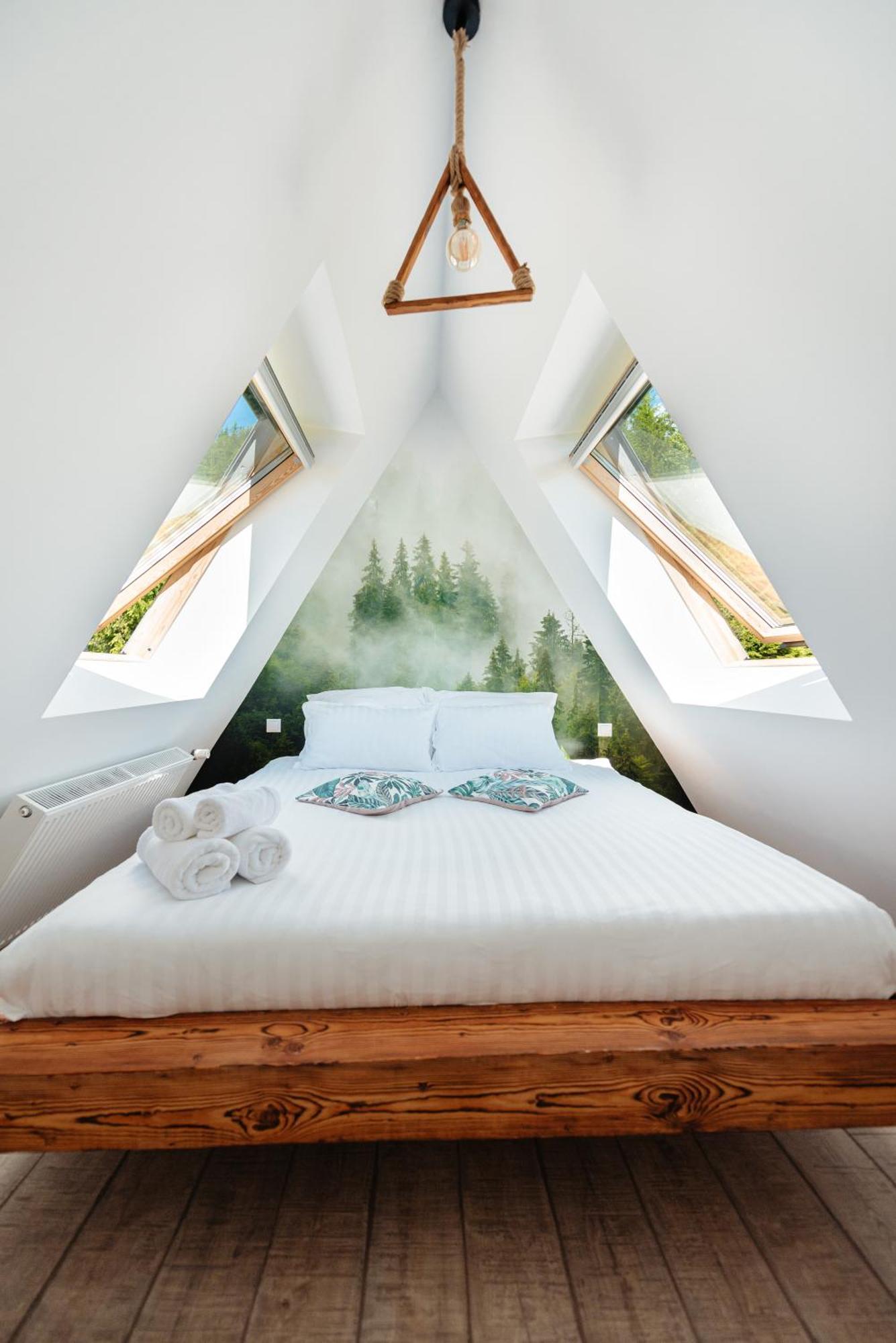 Cabana Cozy Cabin A Frame Topliţa Buitenkant foto