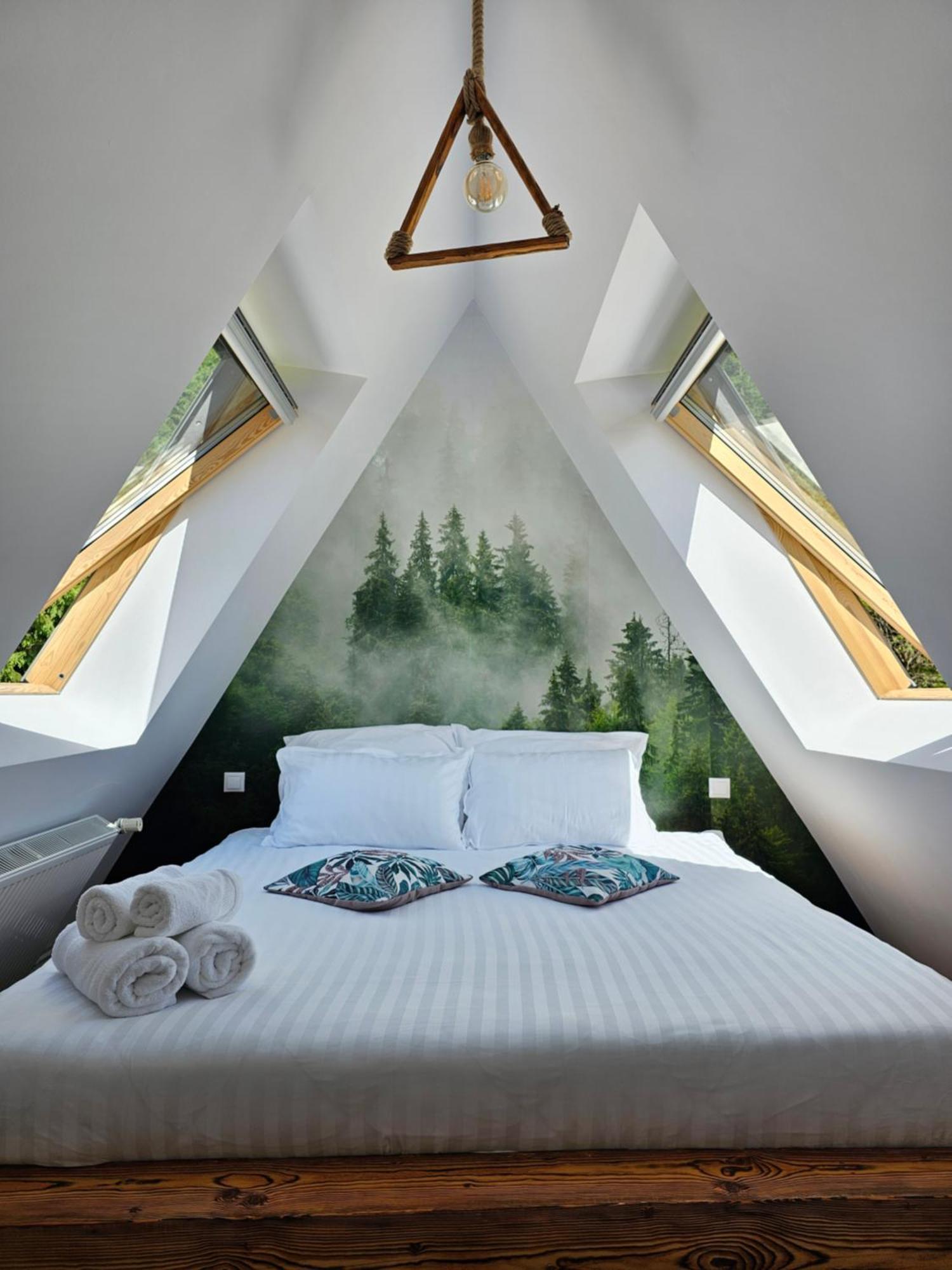 Cabana Cozy Cabin A Frame Topliţa Buitenkant foto