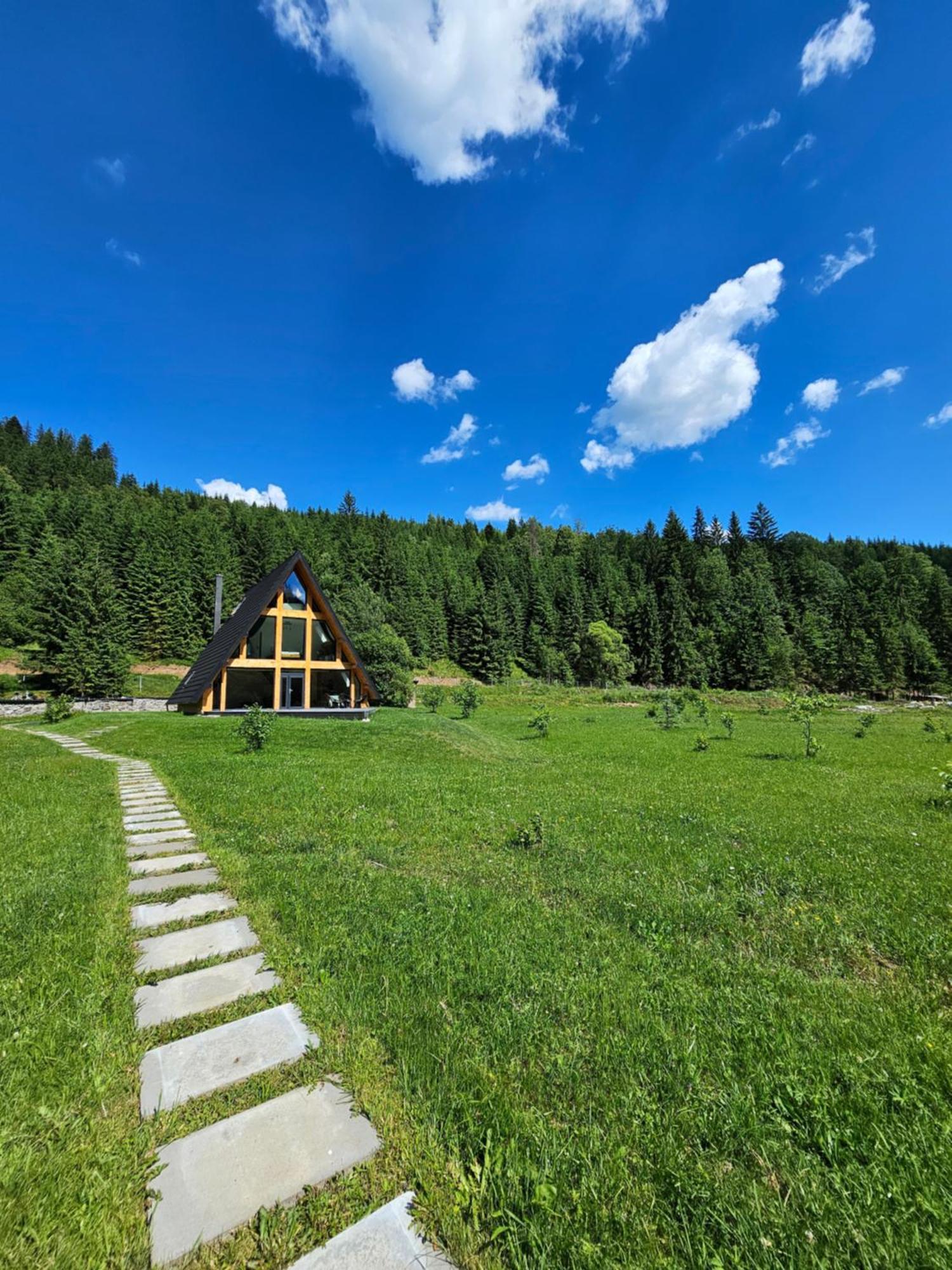 Cabana Cozy Cabin A Frame Topliţa Buitenkant foto