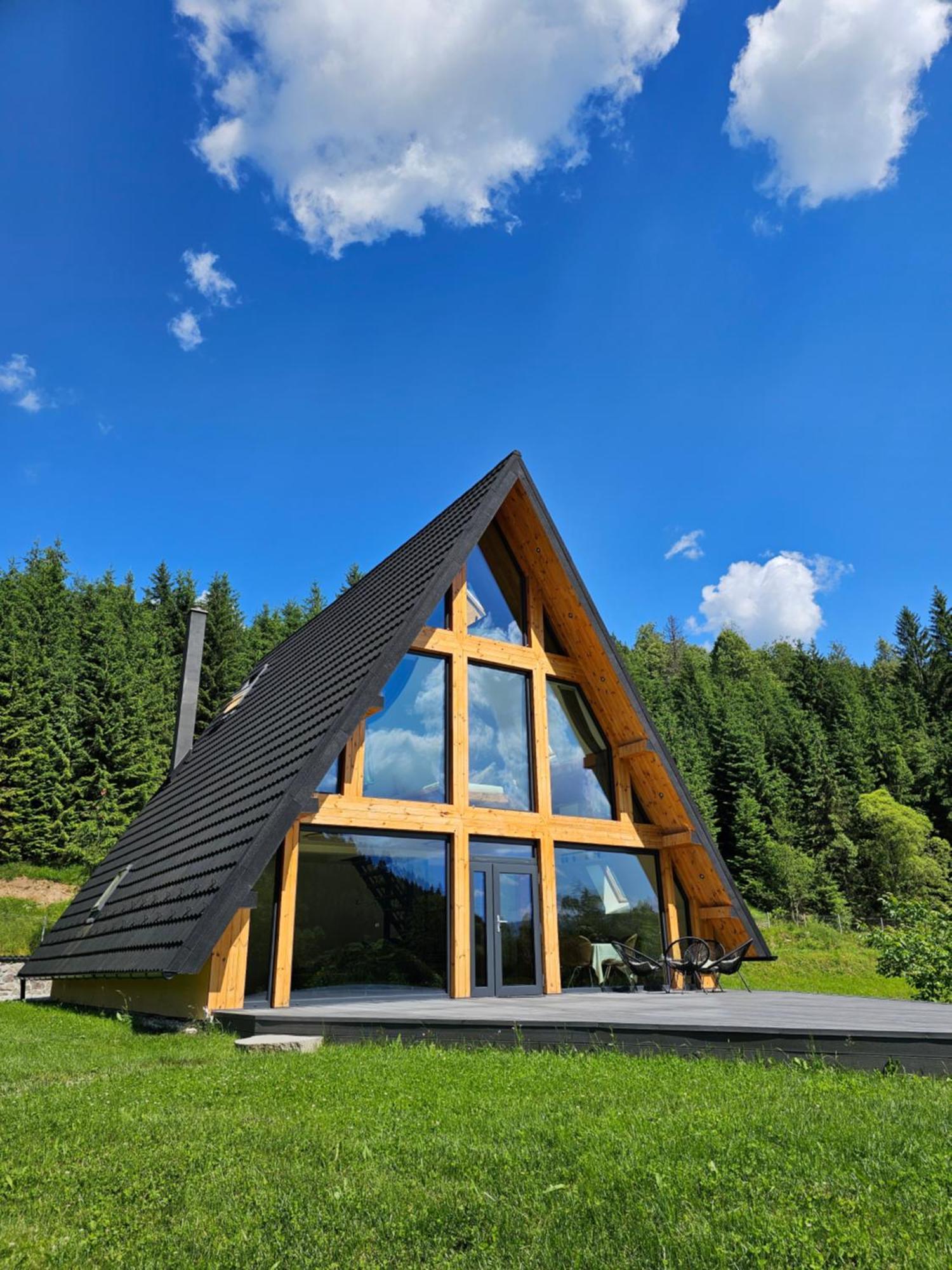 Cabana Cozy Cabin A Frame Topliţa Buitenkant foto
