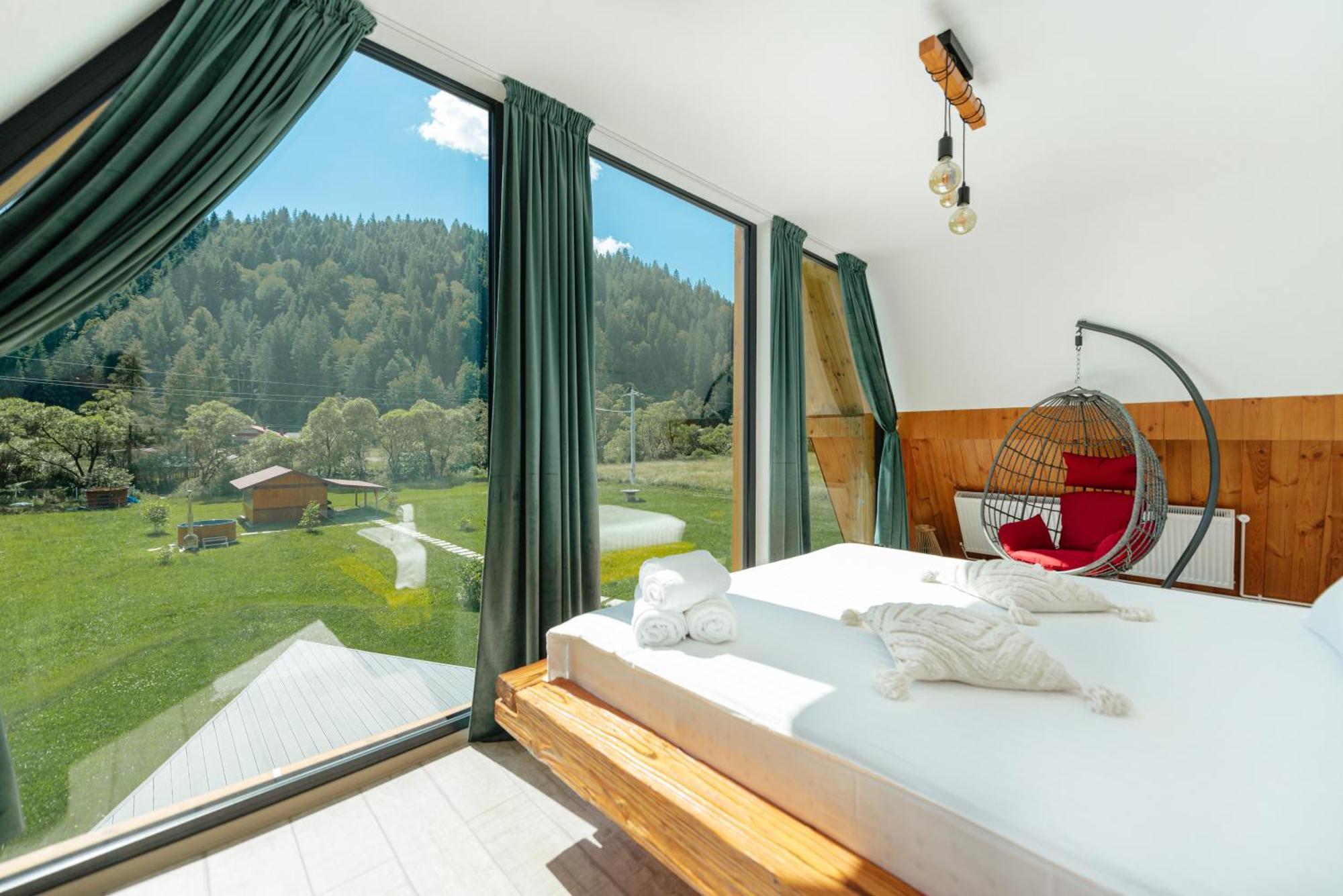Cabana Cozy Cabin A Frame Topliţa Buitenkant foto