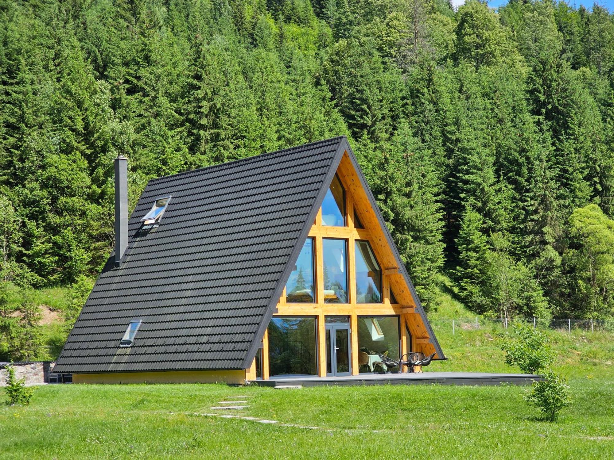 Cabana Cozy Cabin A Frame Topliţa Buitenkant foto